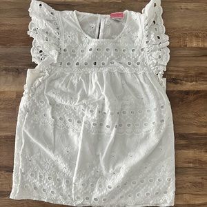 White Kate spade sleeveless top